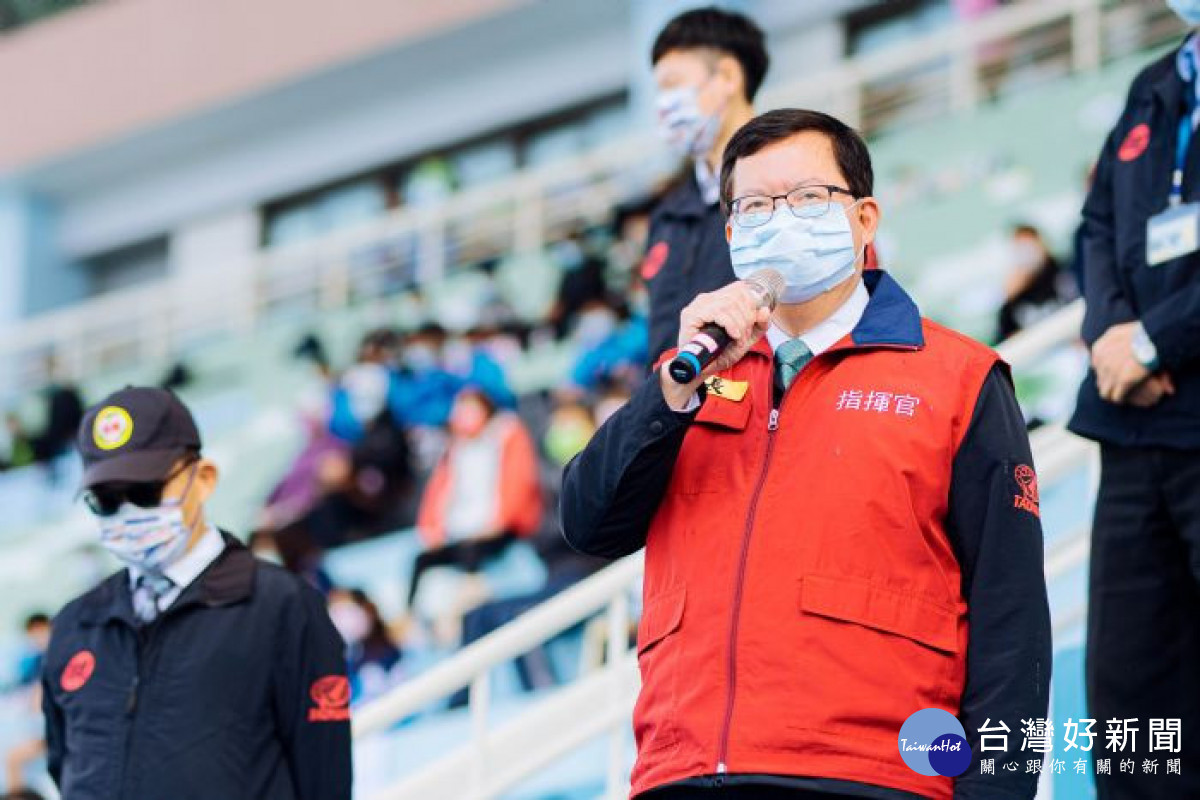 鄭市長表示，中小運是4月全中運的選拔搖籃，為維護選手參賽權益，做好防疫並如期舉辦賽事