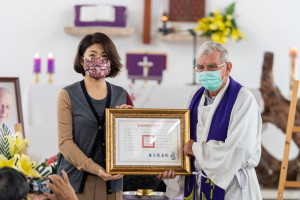 魏主安神父榮歸主懷　饒慶鈴：感謝神父為臺東奉獻一生