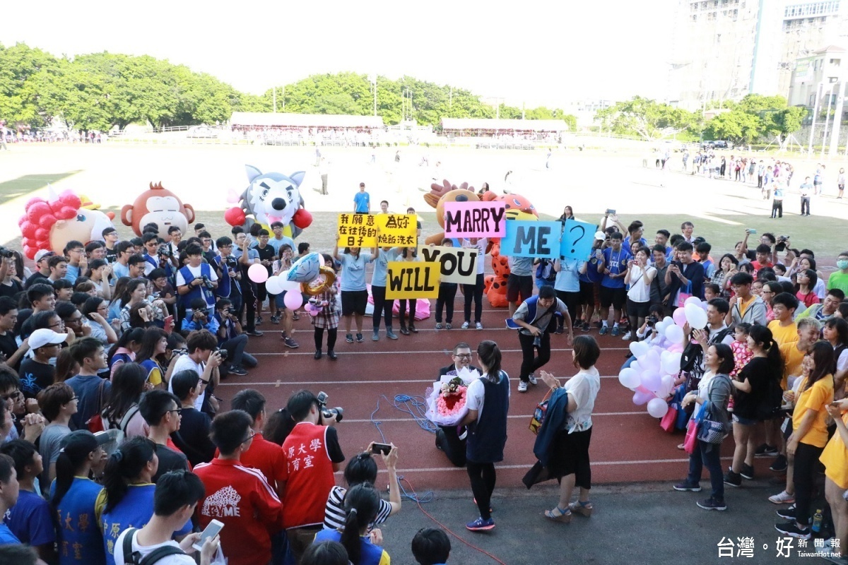 中原大學公益校友日　師生回娘家響應「公益米」