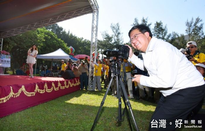 鄭市長表示，出席『第三十六屆中華民國攝影團體聯誼攝影比賽』。