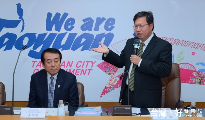 鄭市長表示，期許桃園市與宮崎縣未來可以簽訂友好交流協定，深化彼此的友誼。