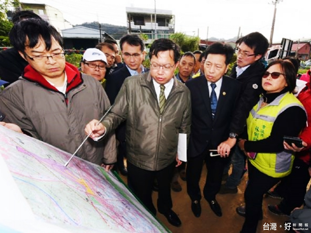 包括立法委員鄭寶清、鄭運鵬、交通部次長王國材、桃園市議員林俐玲、市府交通局長高邦基、龜山區長劉仁撓均一同出席會勘