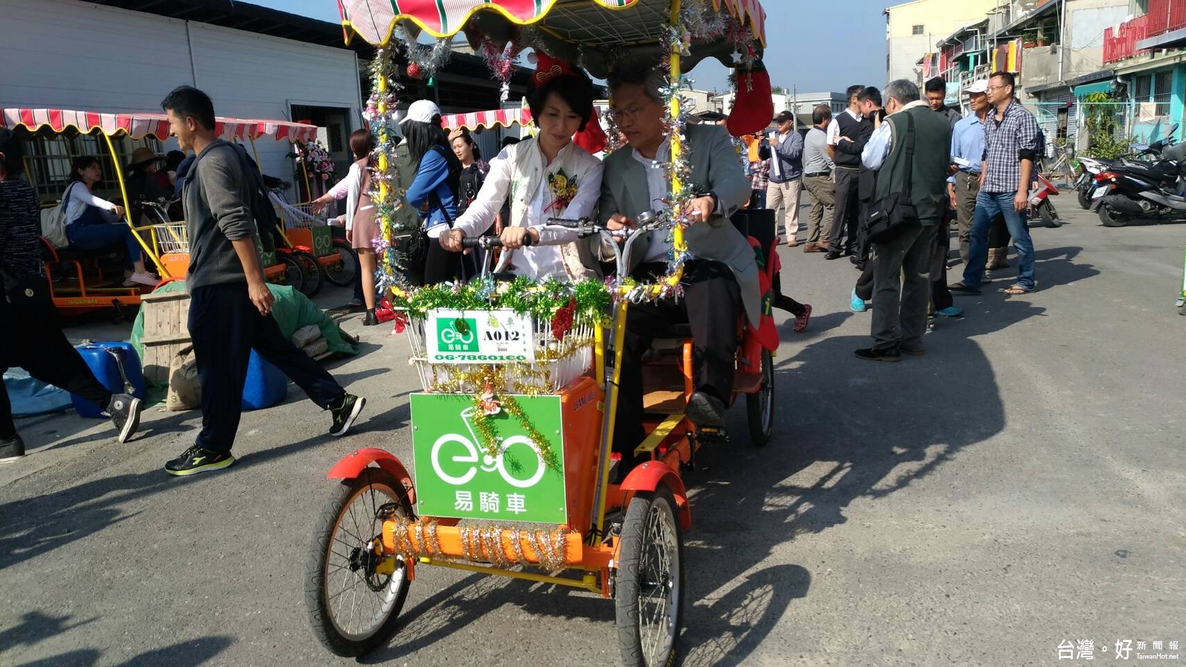 「易騎車」北門店開幕　輕鬆遊水晶教堂、井仔腳鹽田