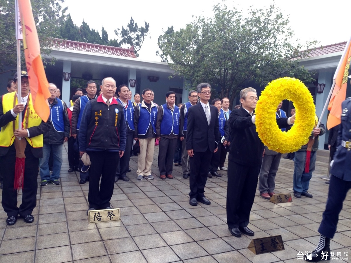 經國先生逝世29週年，政治作戰學校退役軍官成立的復興岡校友會向經國先生致敬