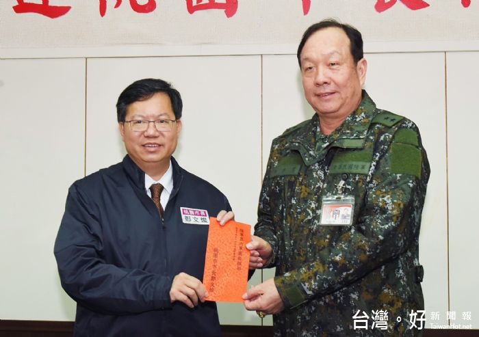 鄭市長：國軍支援各項救災工作，展現軍民一家最佳典範 。