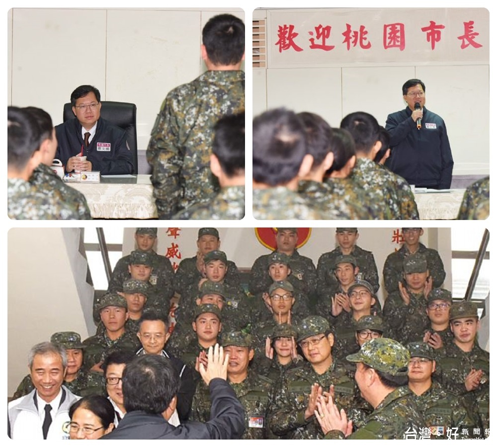 鄭市長：國軍支援各項救災工作，展現軍民一家最佳典範 。