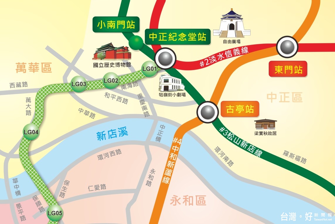 台北捷運萬大線台北市段已進入全線動工階段，捷運工程局預計2025年萬大線就會完工。（圖／台北市政府捷運工程局）