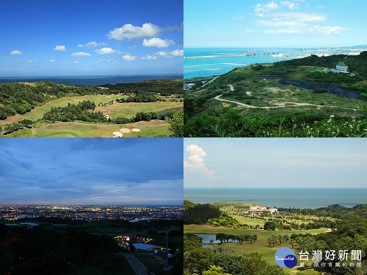 大古山在不同時間都有不一樣的美景，更可在山上遠眺臺灣海峽