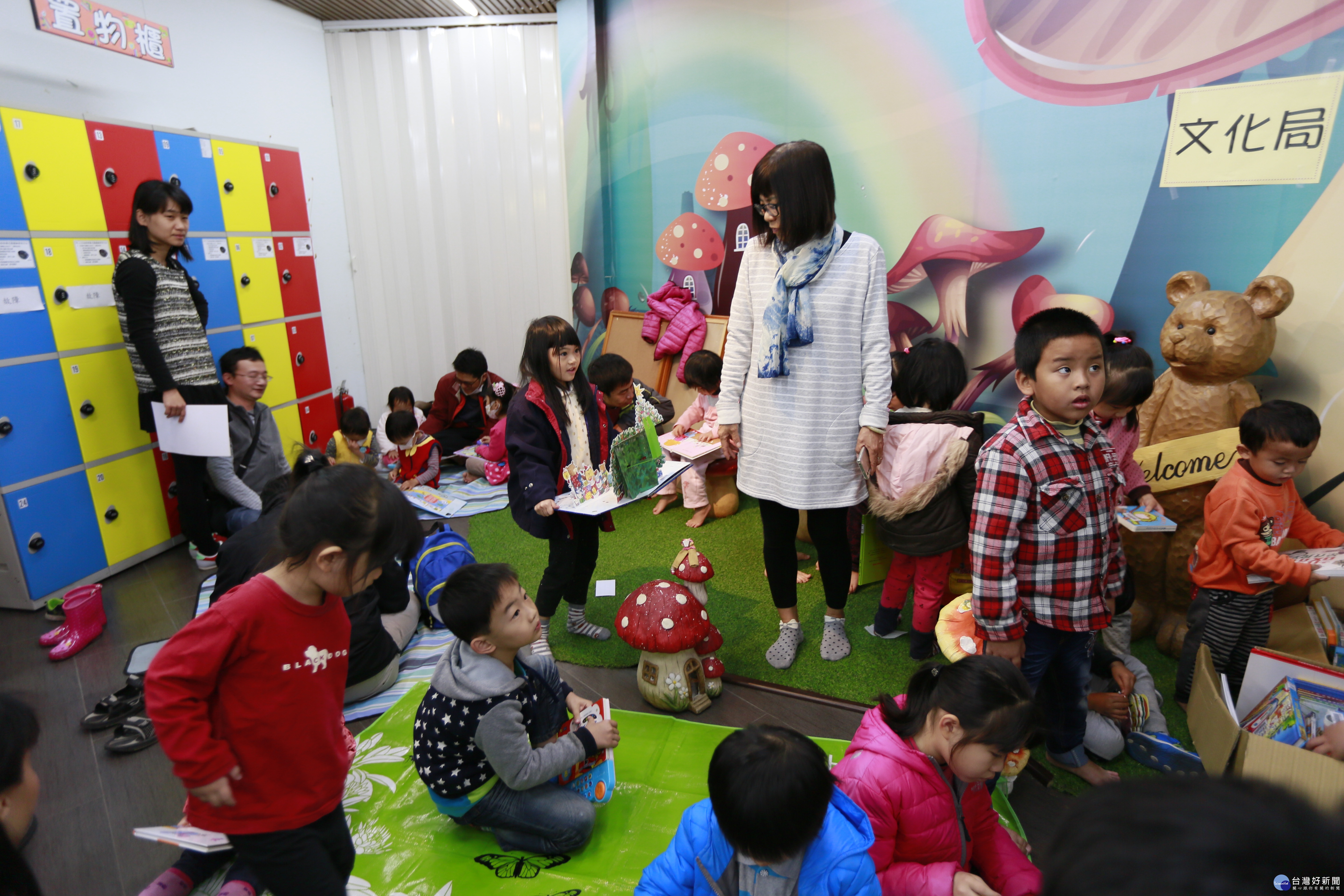 兒童樂園就在嘉 嘉市兒福中心變身親子遊樂園