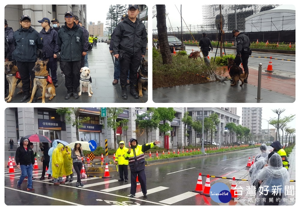 高鐵、捷運周邊及活動場地，均安排有刑事偵查人員進駐蒐證查察，提高維安等級。