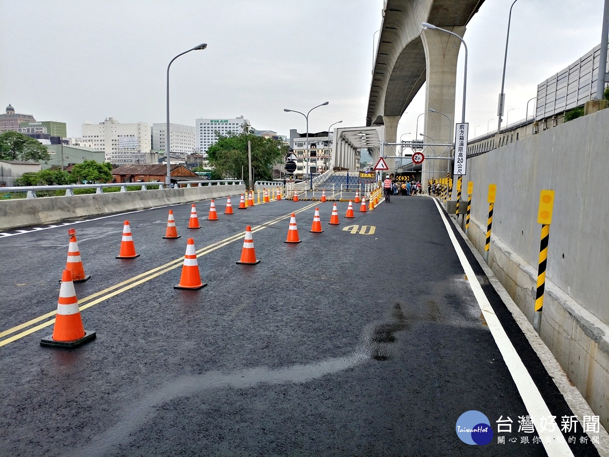 南福街255巷便道通車 銜接南崁中正兩交流道