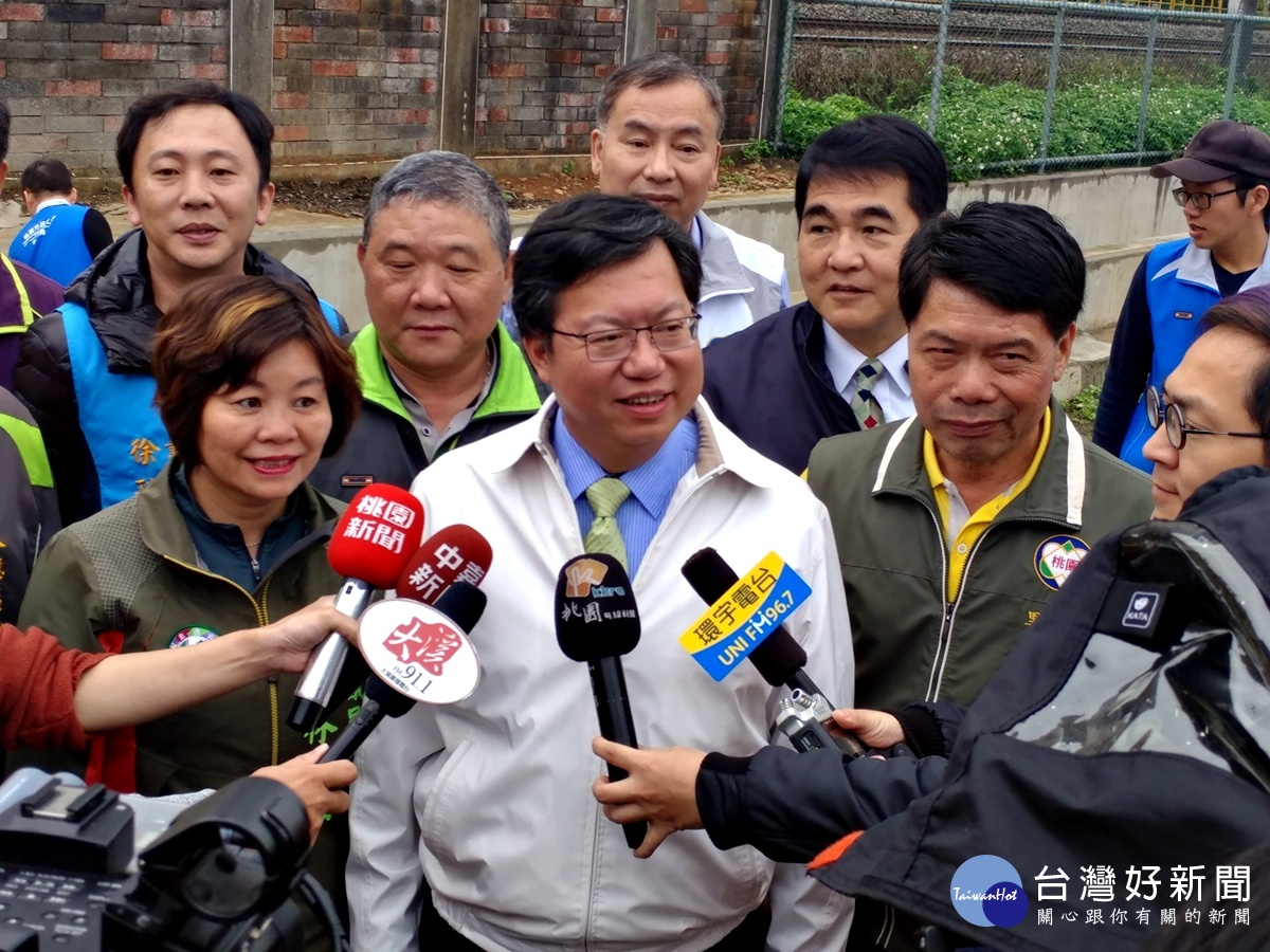 克服萬難高城雨水下水道啟用，鄭文燦市長表示，如今完工後將改善高城社區長期以來積淹水的問題