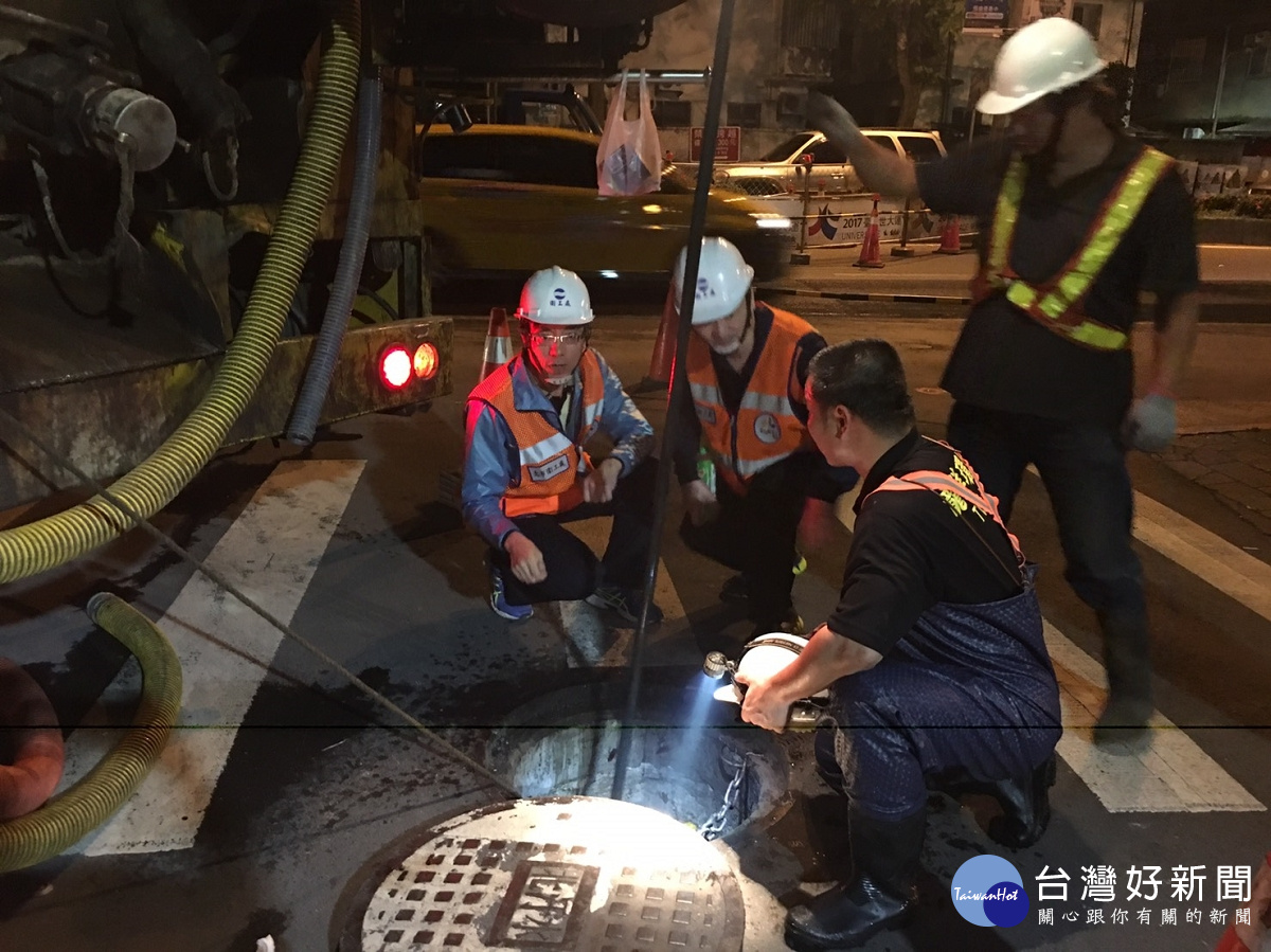 地下汙水管渠工程（圖／臺北市政府工務局衛生下水道工程處提供）