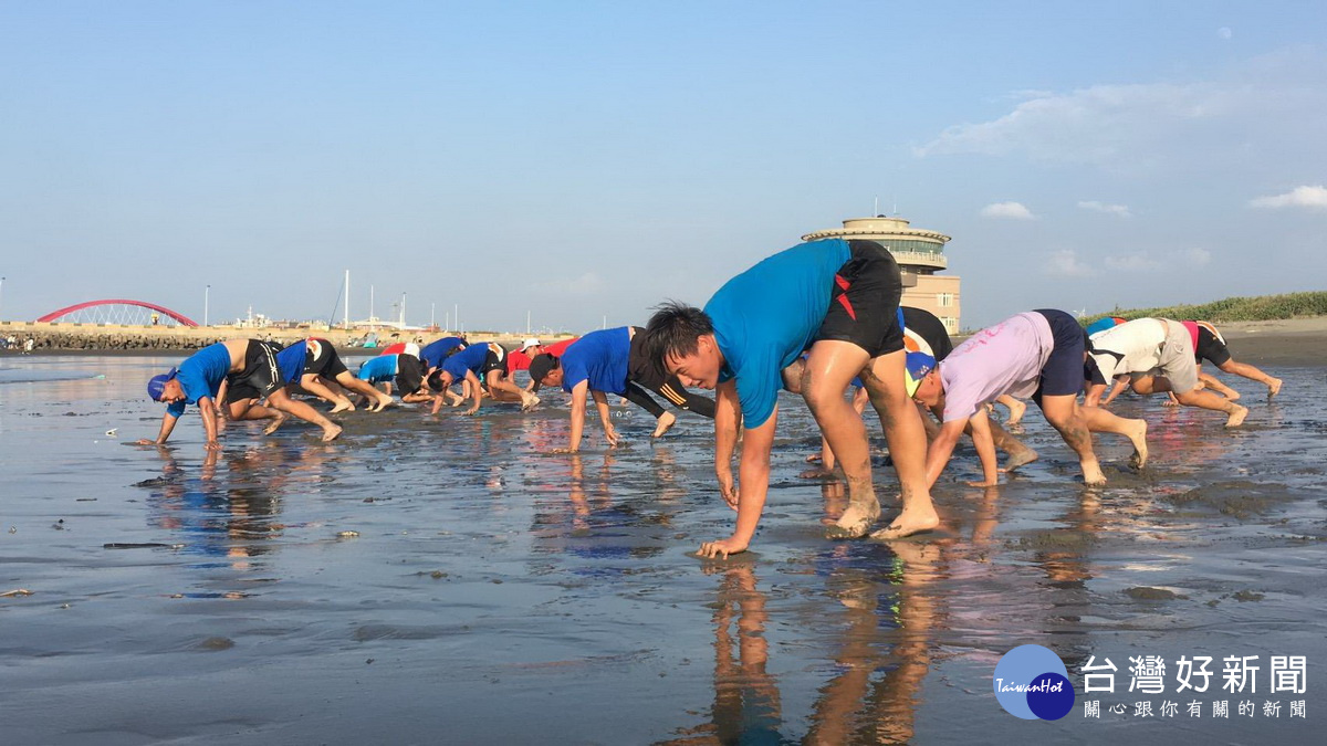 拔河隊員辛苦集訓希望爭取佳績。（教練江明道提供）