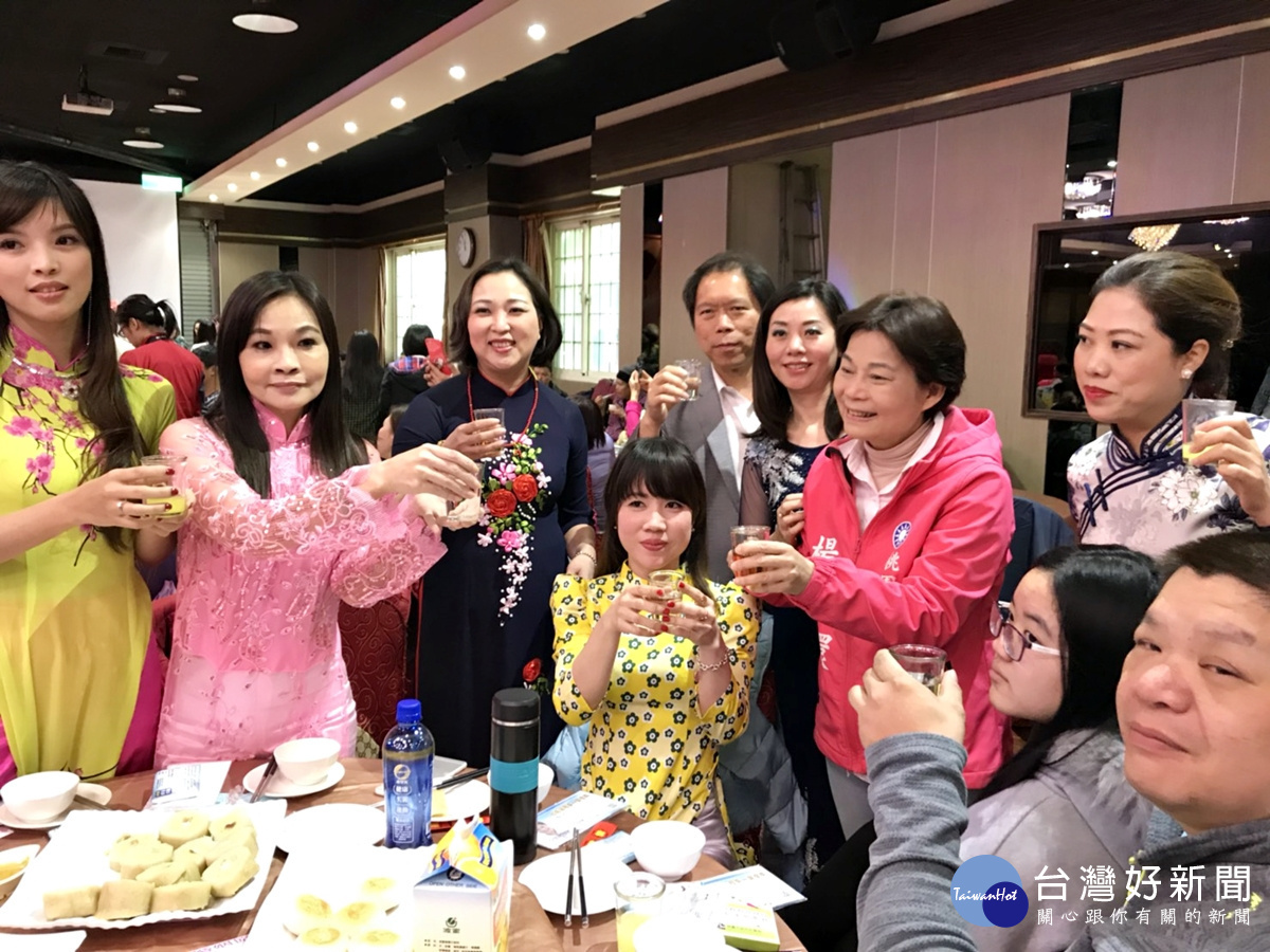 新住民美食交流 楊麗環變成娘家