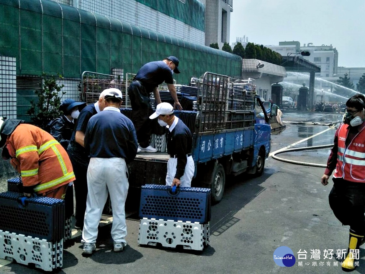 桃園大火慈濟持續關懷 急調福慧床送到救災現場