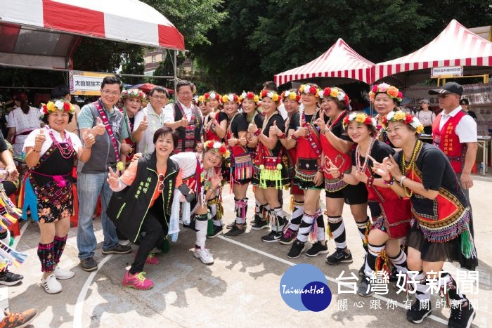 桃園市長鄭文燦，出席「107年度桃園市楊梅區原住民族豐年祭活動」