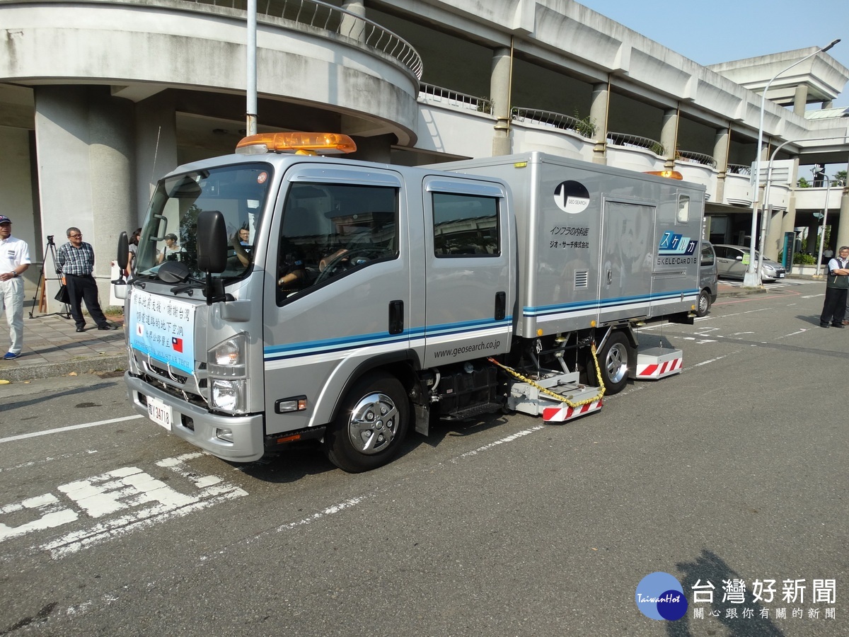 日本透地雷達車健檢道路南市排定9條路線進行探測 蕃新聞