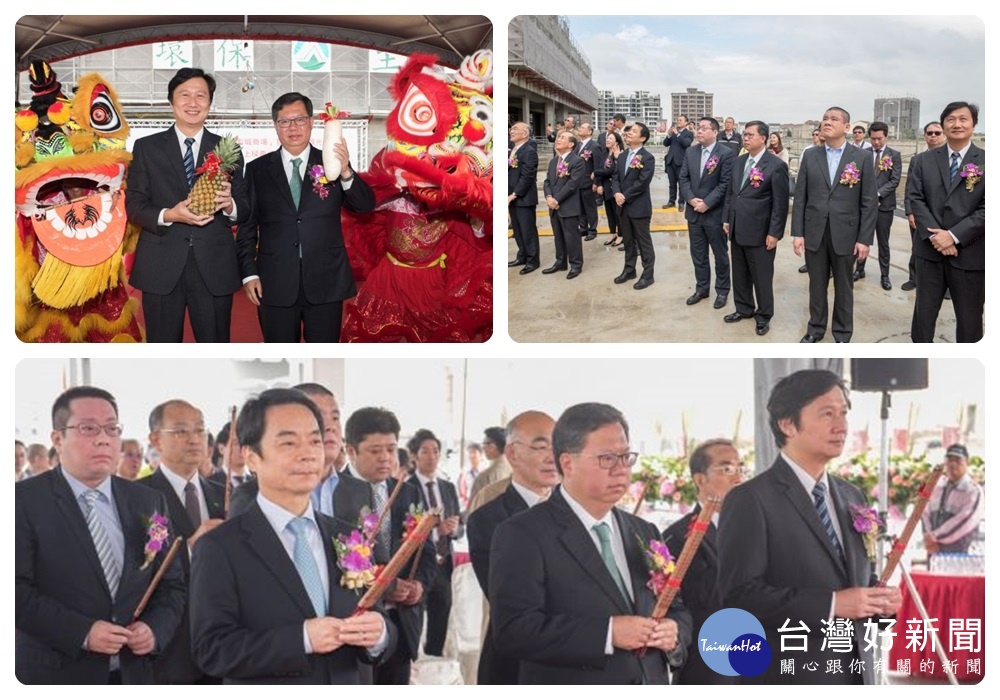 鄭市長表示，市府會持續打造青埔特區成為台灣的入口城市、觀光亮點，並帶動桃園整體的成長。