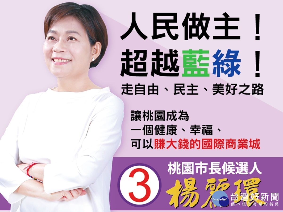 楊麗環選情告急 重量級人士紛紛發言力挺