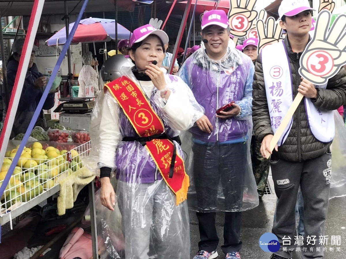 楊麗環選情告急 重量級人士紛紛發言力挺(仍持續掃街拜票)