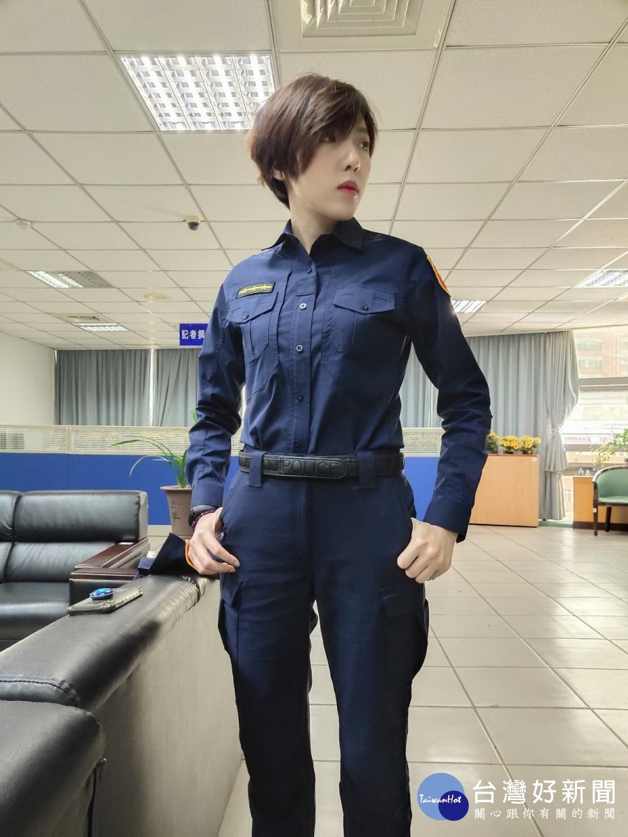 全國警察穿新衣　小朋友換裝迷你新制服 台灣好新聞 第3張