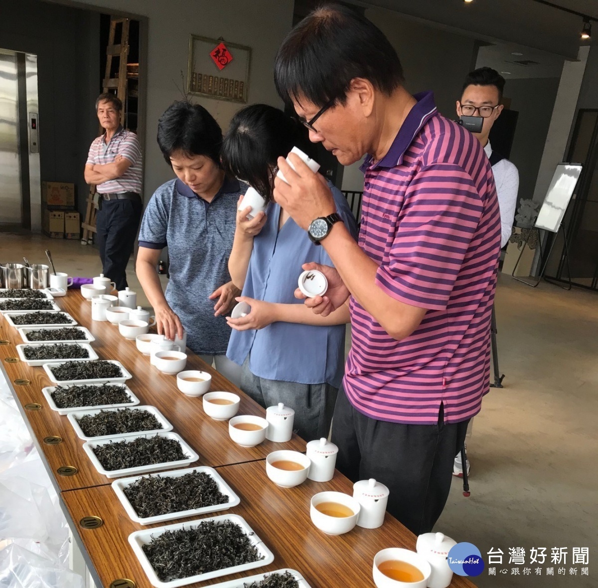 龍潭區農會舉辦108年度東方美人茶製茶技術競賽。