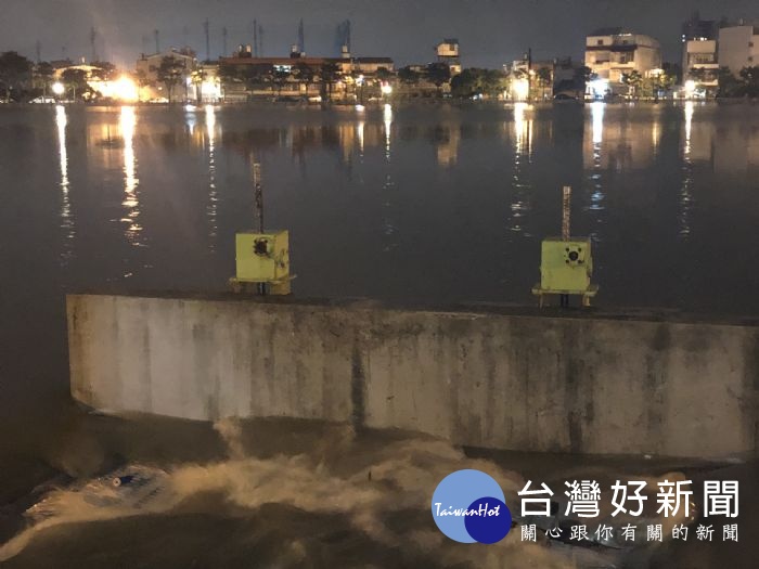 0702降雨_西埤滯洪池池體現況