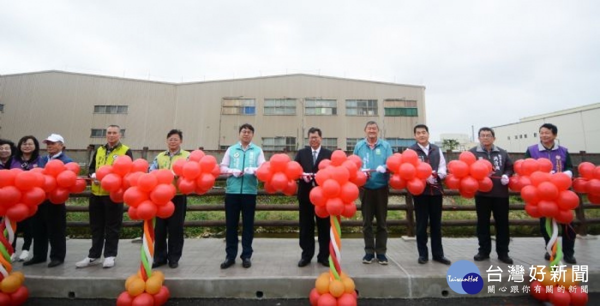 營造優質水岸環境　觀音富林溪「大觀橋至泰安街口」左岸護岸工程完工啟用　 台灣好新聞 第2張