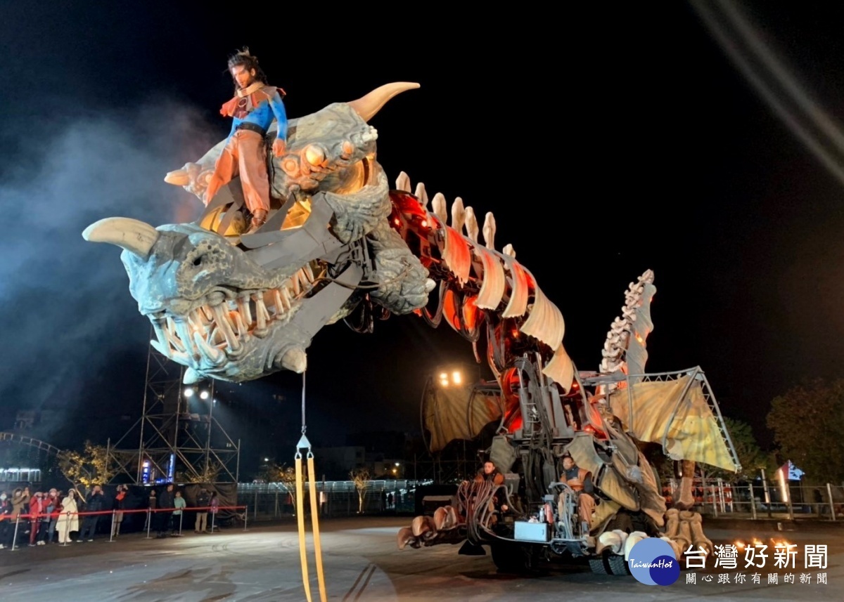 法國《光之巨龍秀》首度登台　桃園燈會期間夜夜整點演出 台灣好新聞 第2張