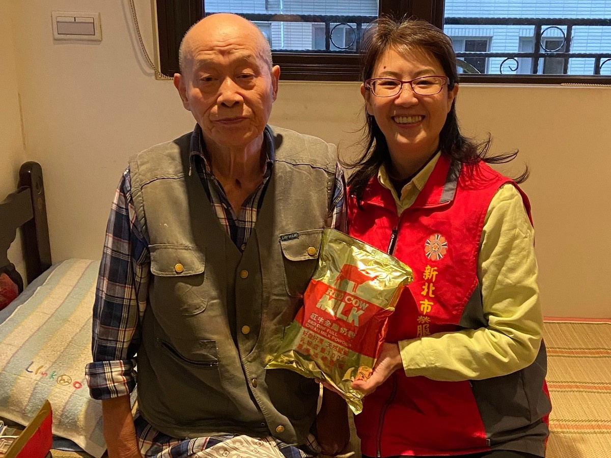 榮民袍澤情深近一世紀　新北榮服處長探視關懷 台灣好新聞 第3張