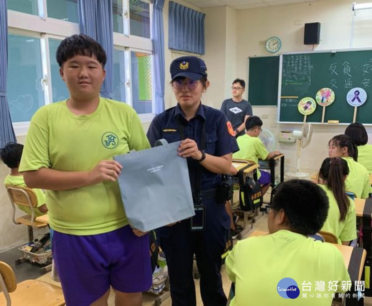 落實校園犯罪預防　臺西警深入校園宣導反貪、反毒、婦幼、交安 台灣好新聞 第3張