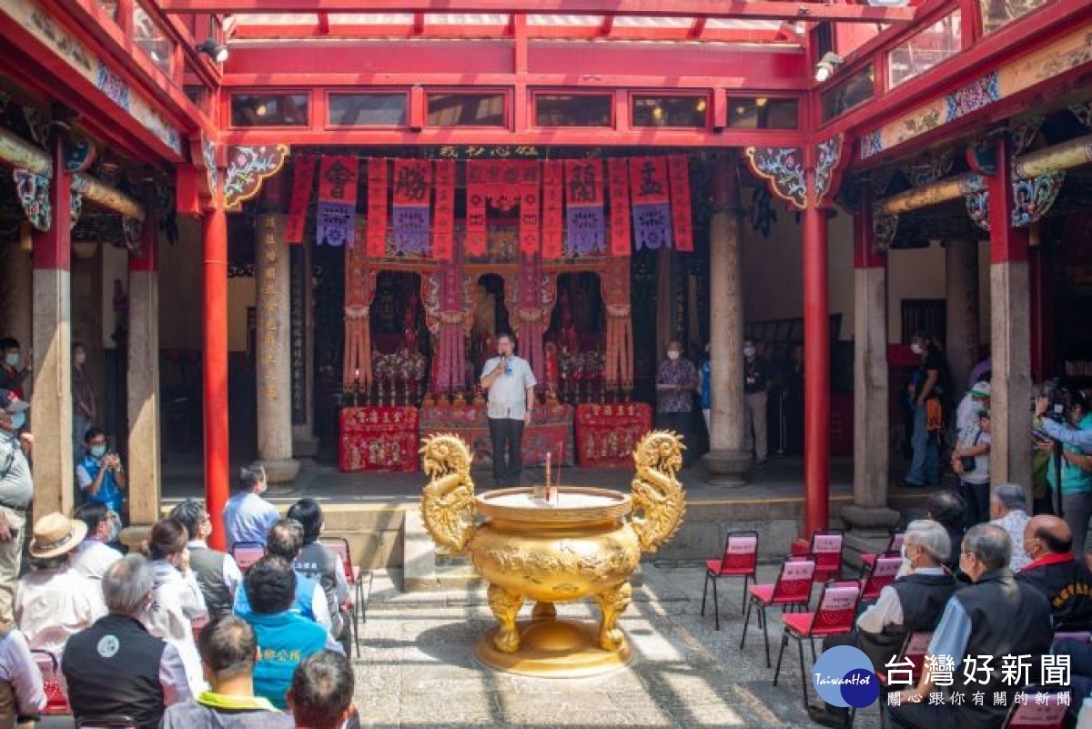 鄭文燦市長致詞表示，客家義民祭，讓台灣世代傳揚忠義千秋信仰精神