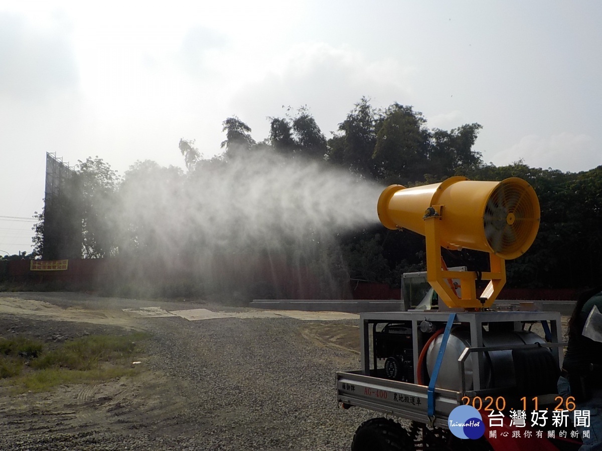 雲林營建工地事前預防加強污染控制減輕空品不良季節好發