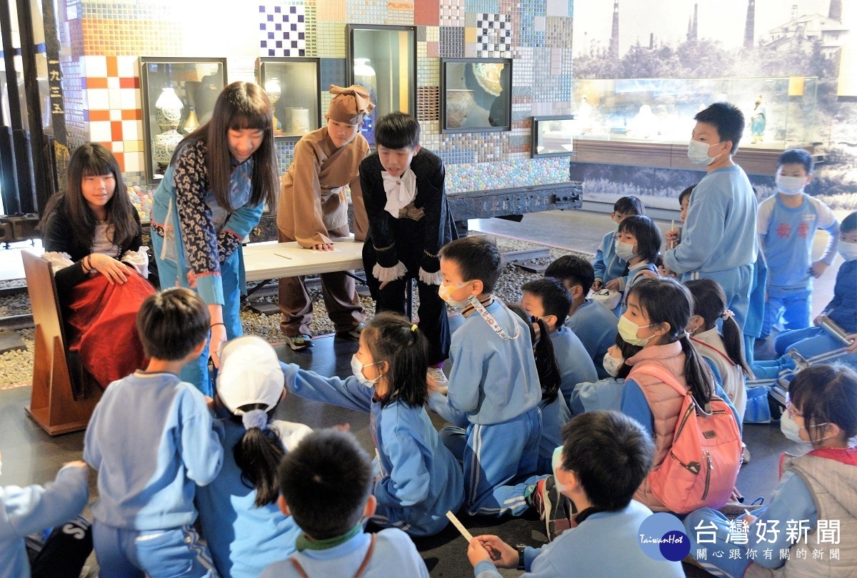 陶博館青年創意戲劇導覽　鶯歌國中魅力圈粉小學生 台灣好新聞 第2張