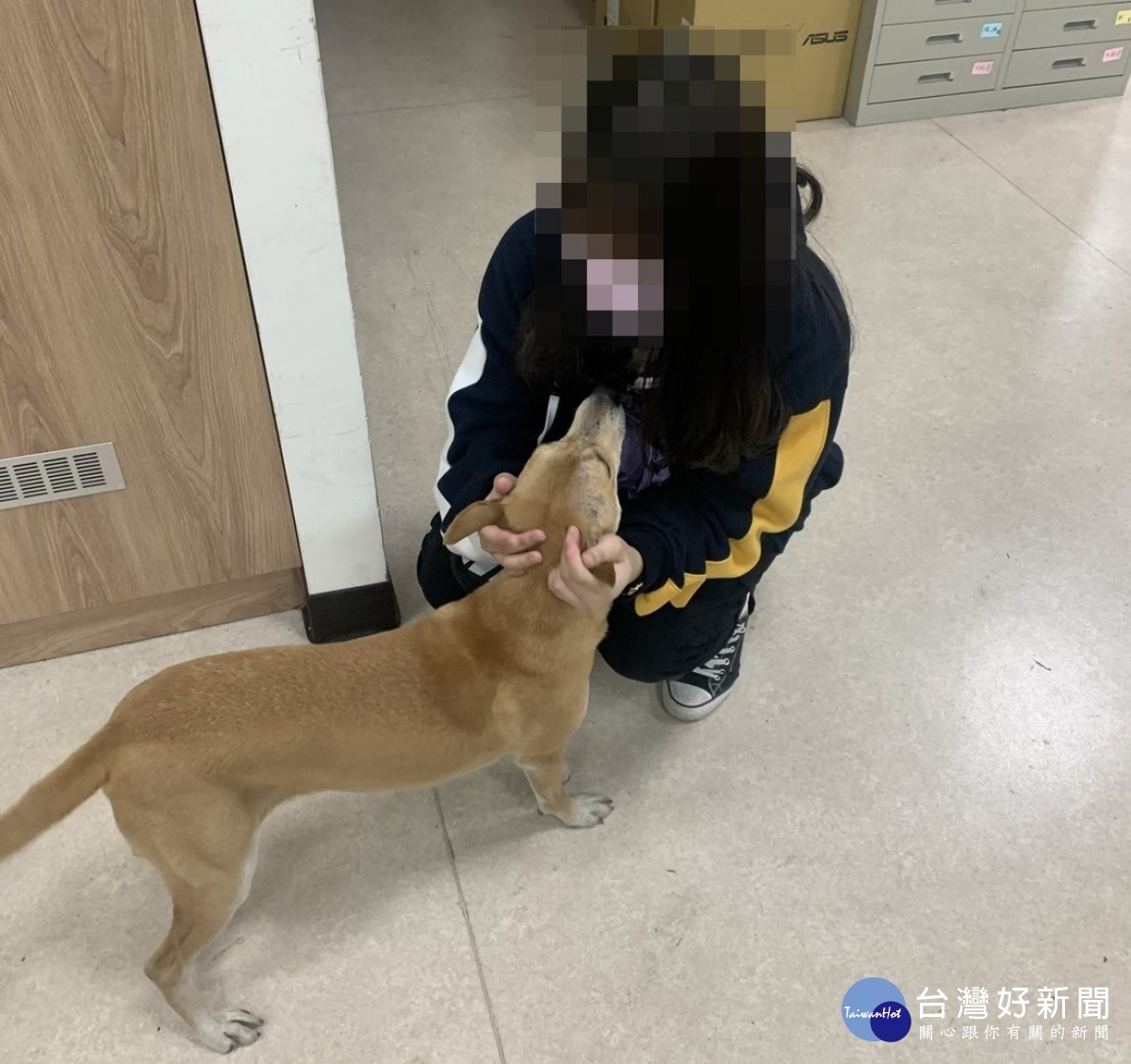 員警連絡飼主前來相認