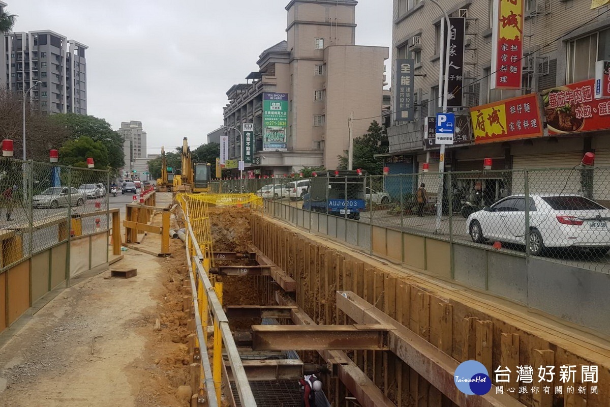 「桃園市楊梅區瑞溪路F幹線雨水下水道工程」施工情形。