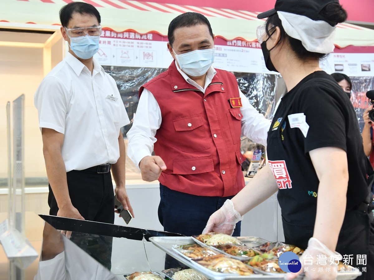 三級警戒再延至7/26　侯友宜視察賣場防疫措施 台灣好新聞 第2張