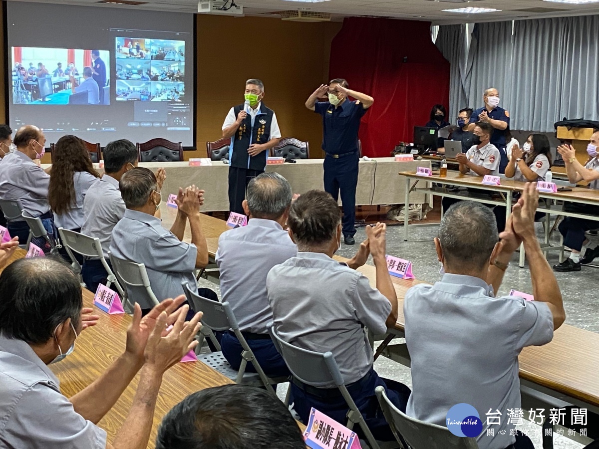 板橋民防中隊幹部常訓  警局長慰勉民防人員常年辛勞 台灣好新聞 第3張