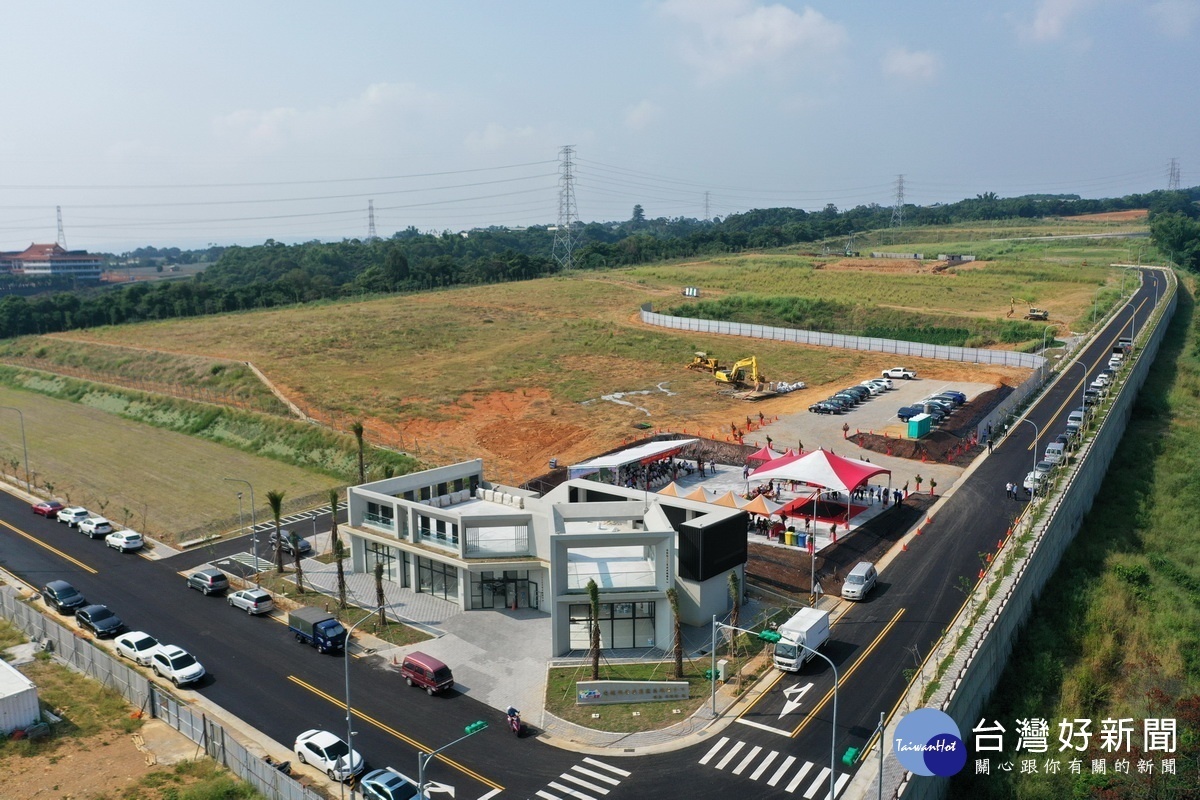 旺來園區全部用地售出，廠房將陸續開工動土。（縣府提供）